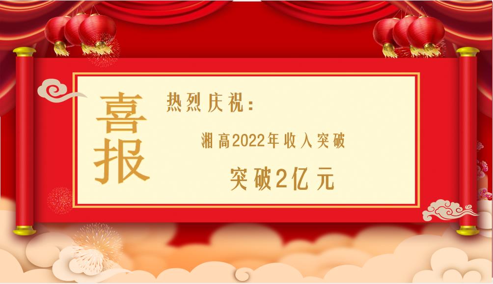 不忘初心 砥砺前行！——热烈祝贺公司2022年销售额突破2亿